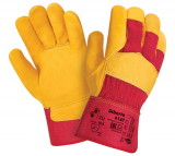 Кожаные комбинированные перчатки Siberia 0120