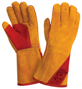 Особопрочные перчатки сварщика (краги) Siberia T1211ru с расширенной манжетой (RL10)