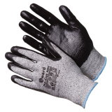 Противопорезные перчатки с нитриловым покрытием Gward No-Cut NN 
